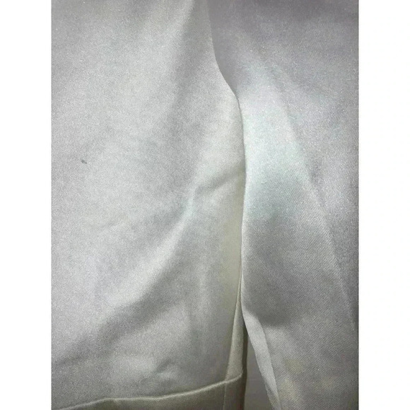 IEENA  MAC DUGGAL ONE SHOULDER LONG SLEEVE STAIN MINI Wedding DRESS SIZE… - Picture 10 of 12